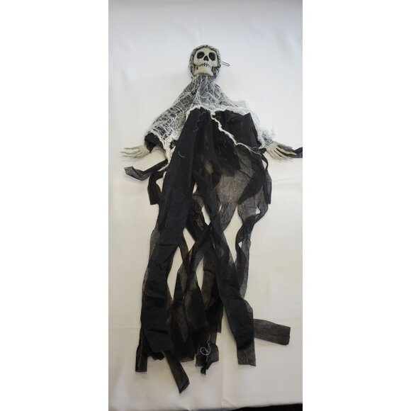 Halloween Hanging Grim Reaper Skeleton Ghost Decoration Prop Decor - Picture 1 of 9